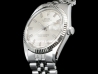 Rolex Datejust 36 Argento Wide Boy Jubilee Silver Lining 1601 
